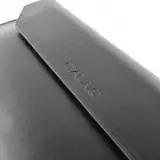 Qialino enveloppe cuir véritable - Noir