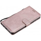 Case Hülle Samsung Galaxy A32 - Premium Flip - Rosa - Gold
