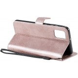 Case Hülle Samsung Galaxy A32 - Premium Flip - Rosa - Gold