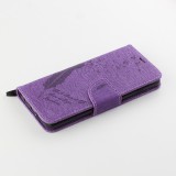 Fourre Samsung Galaxy S20 - Flip plume freedom - Violet