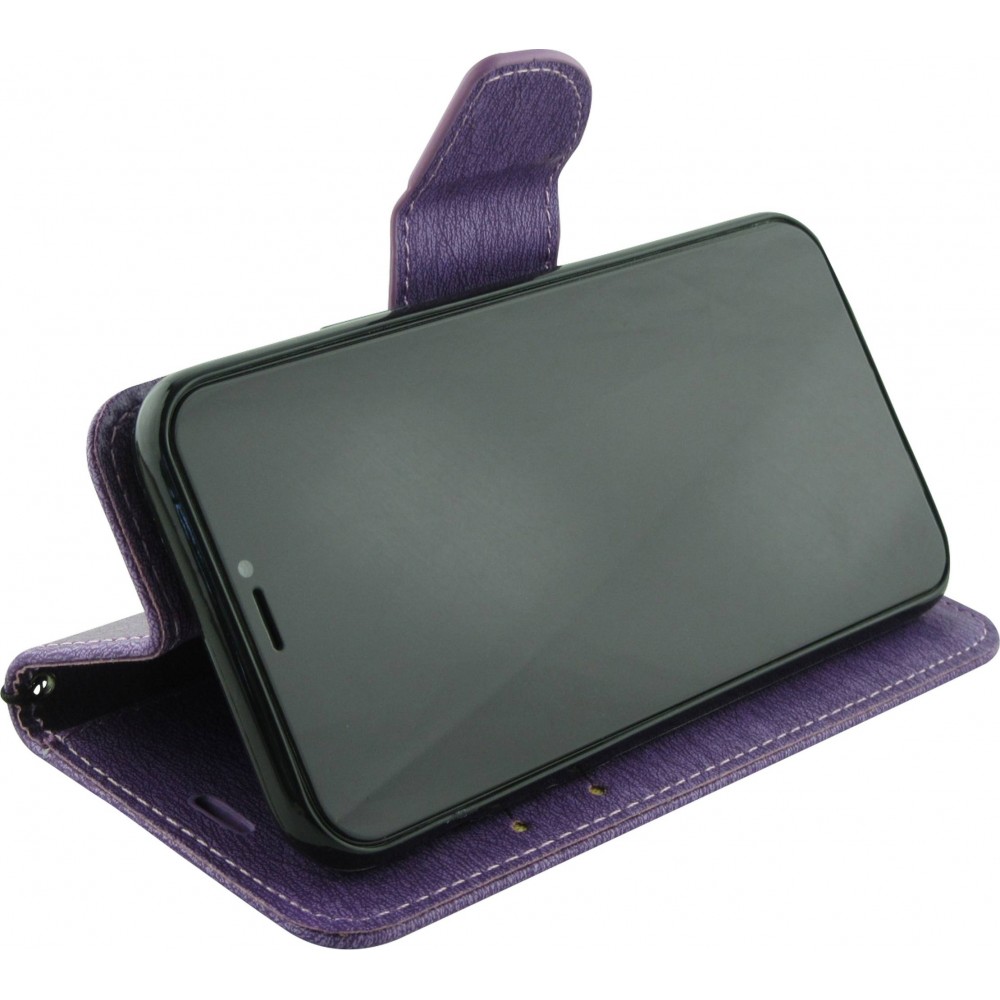 Fourre Samsung Galaxy S20 - Flip plume freedom - Violet