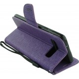 Fourre Samsung Galaxy S20 - Flip plume freedom - Violet