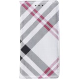 Fourre Samsung Galaxy S20 - Flip Lines - Blanc