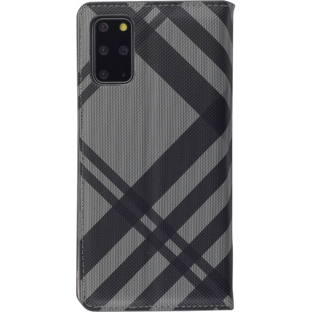 Fourre Samsung Galaxy S20 - Flip Lines - Gris