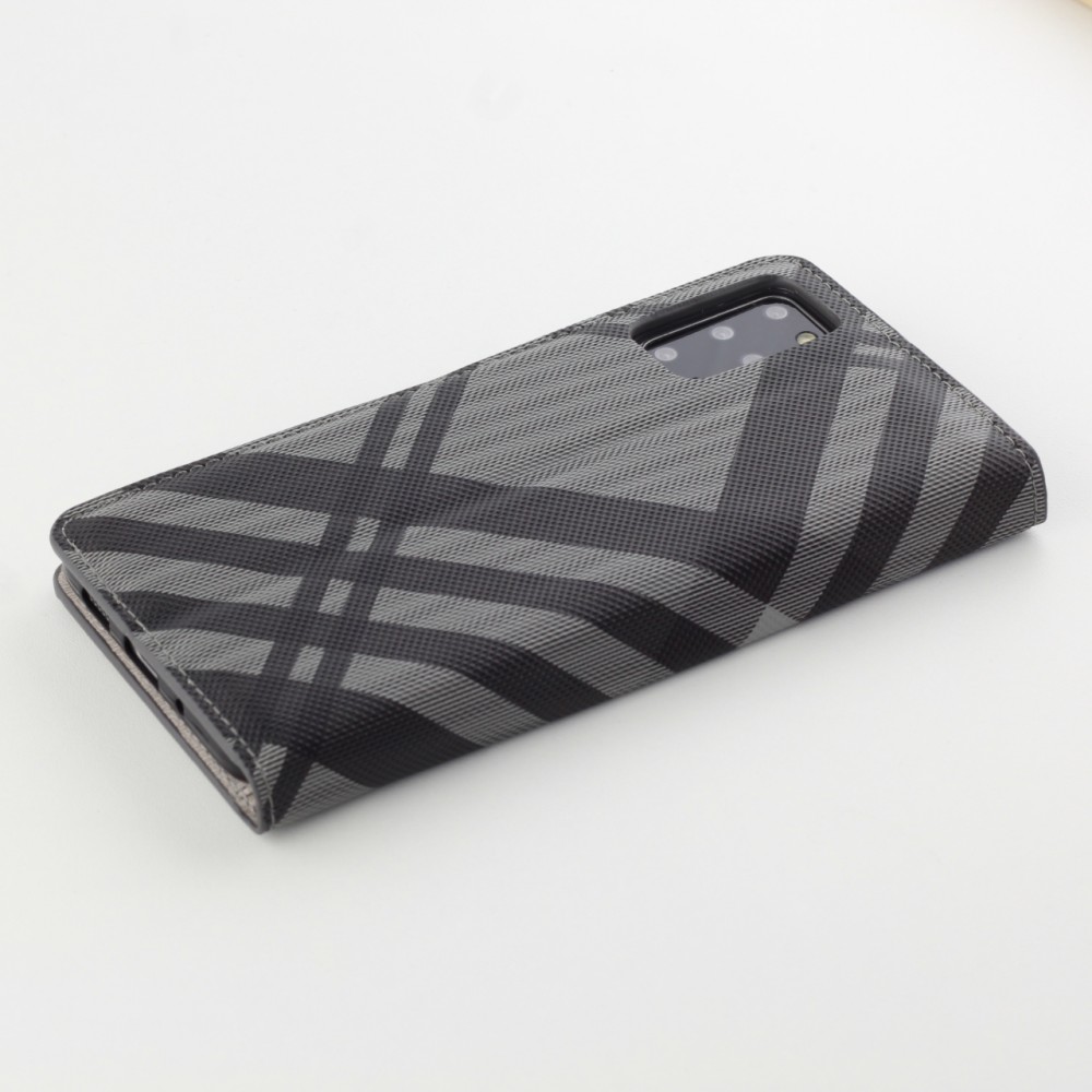 Fourre Samsung Galaxy S20 - Flip Lines - Gris