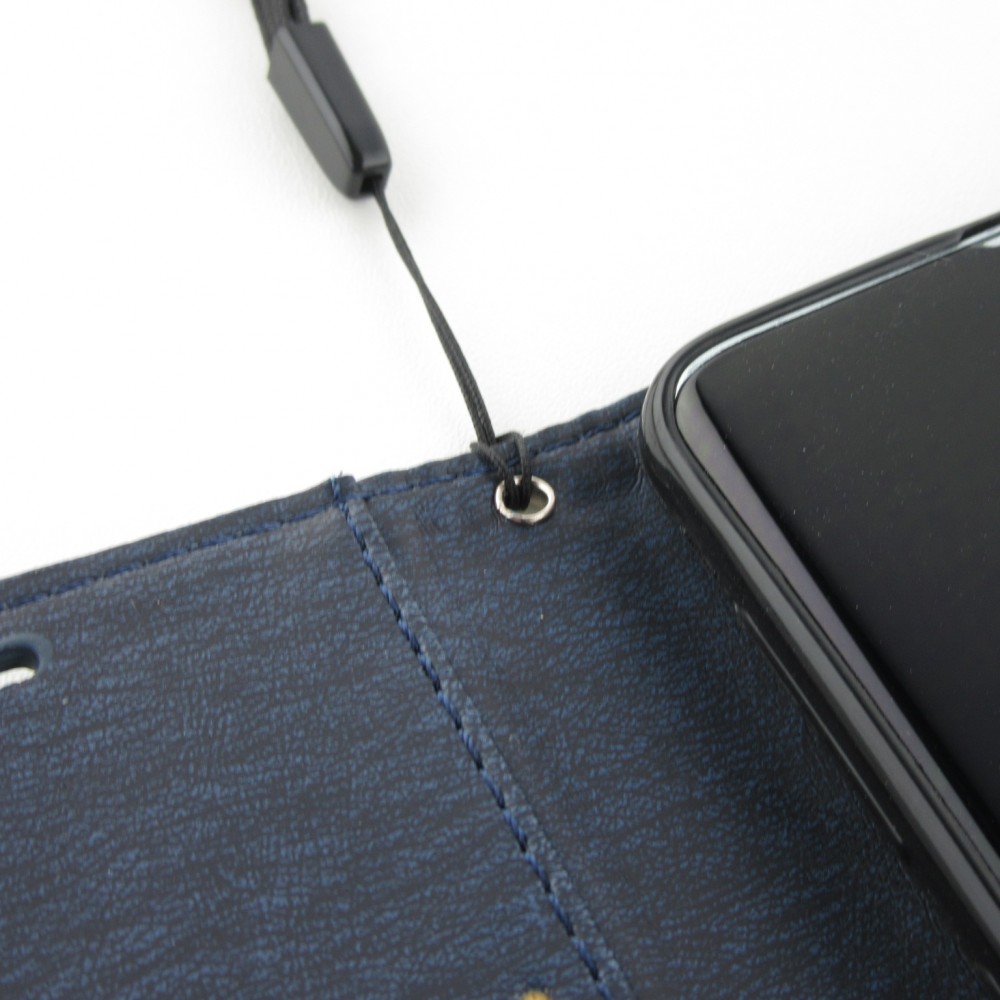 Fourre Samsung Galaxy S20+ - Flip plume freedom - Bleu foncé