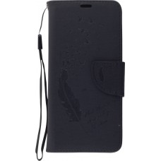 Fourre Samsung Galaxy S20+ - Flip plume freedom - Noir