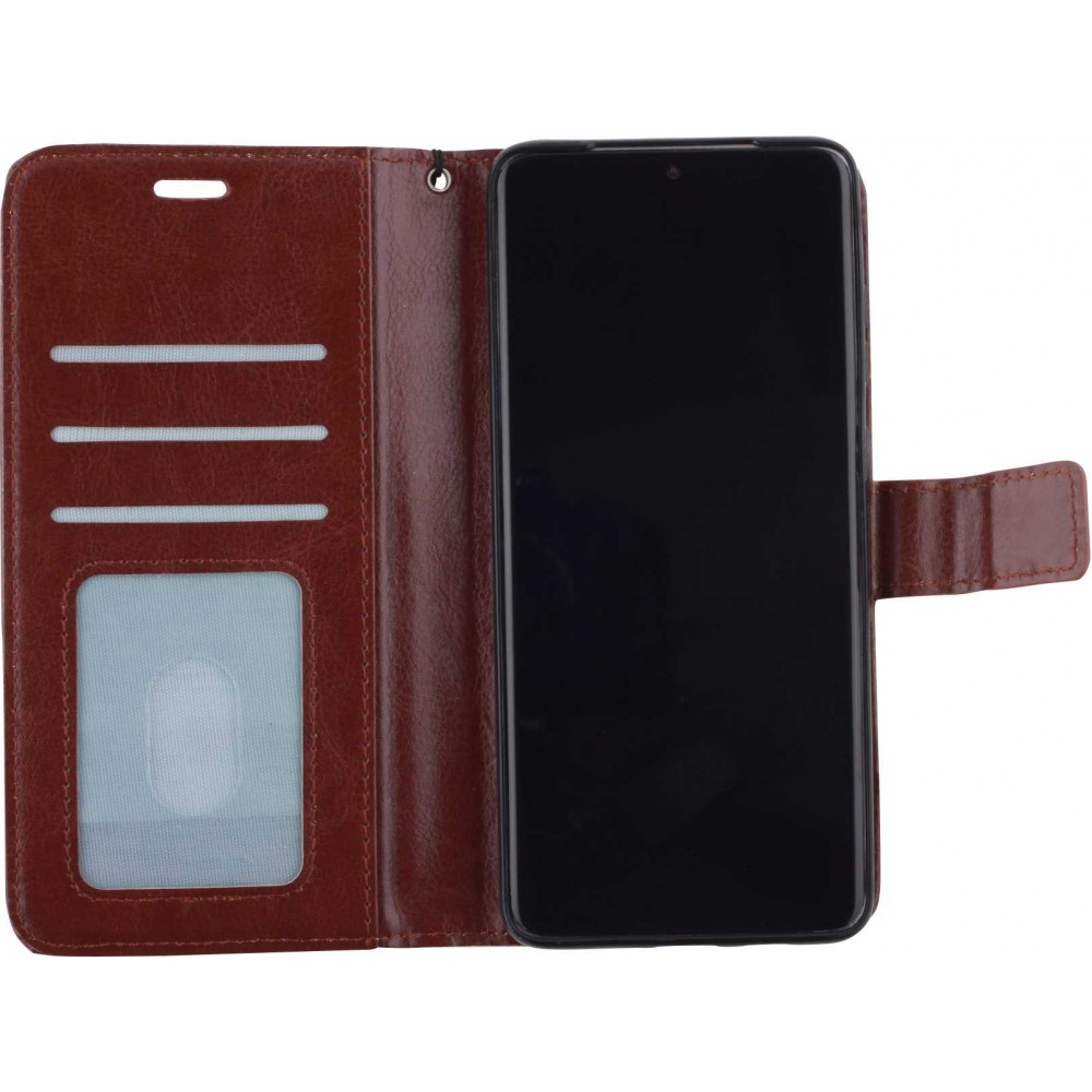 Fourre Samsung Galaxy S22+ - Premium Flip - Brun