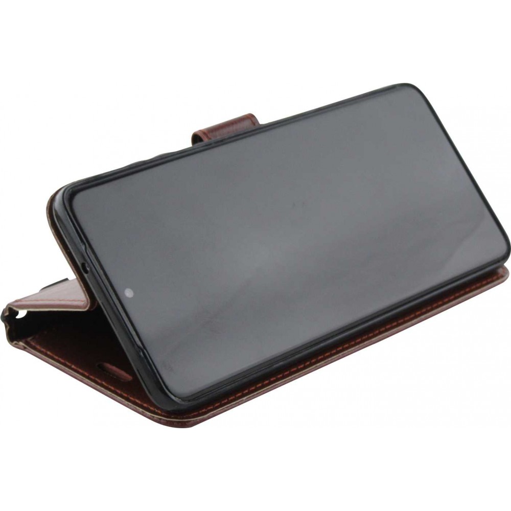 Fourre Samsung Galaxy S22+ - Premium Flip - Brun