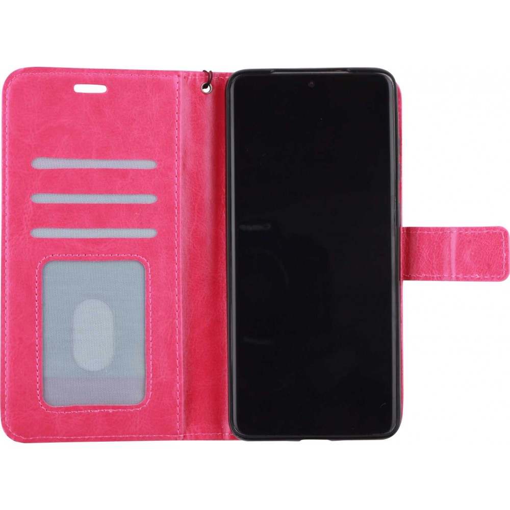 Fourre Samsung Galaxy S22+ - Premium Flip - Rose foncé
