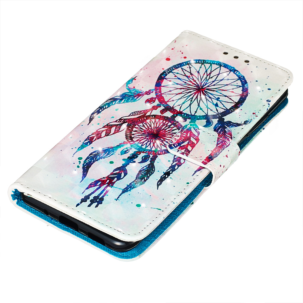 Fourre Samsung Galaxy S20+ - Flip 3D Dreamcatcher rose - Bleu