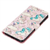 Fourre Samsung Galaxy S20 - Flip 3D Poneys Clouds