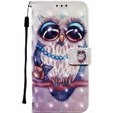 Fourre Samsung Galaxy S20+ - Flip 3D fashion owl