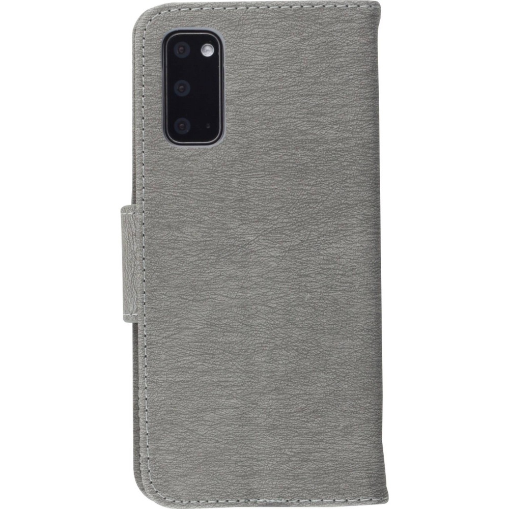 Fourre iPhone 13 - Flip plume freedom - Gris