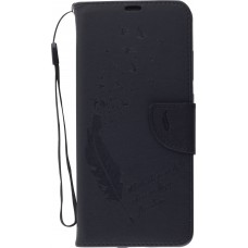 Fourre Samsung Galaxy S20 - Flip plume freedom - Noir