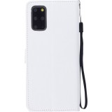 Fourre Samsung Galaxy S20 - Premium Flip - Blanc