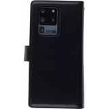 Hülle Samsung Galaxy S20 Ultra - Flip 2 in 1 - Schwarz
