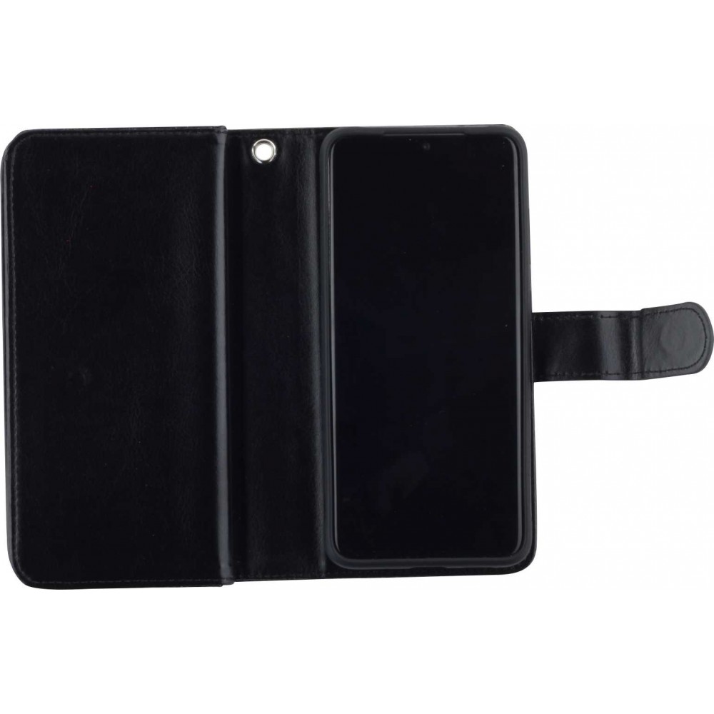 Hülle Samsung Galaxy S20 Ultra - Flip 2 in 1 - Schwarz