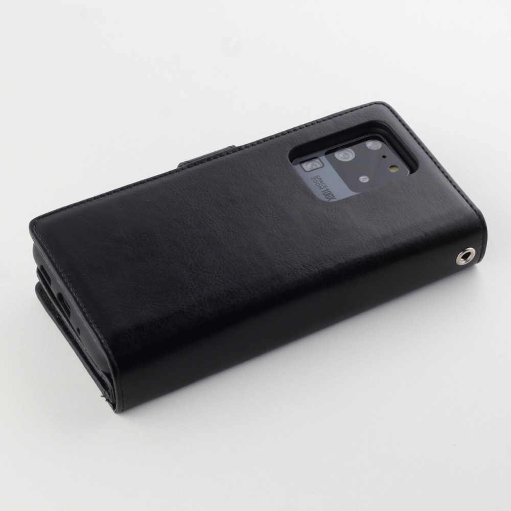 Hülle Samsung Galaxy S20 Ultra - Flip 2 in 1 - Schwarz