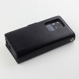 Hülle Samsung Galaxy S20 Ultra - Flip 2 in 1 - Schwarz