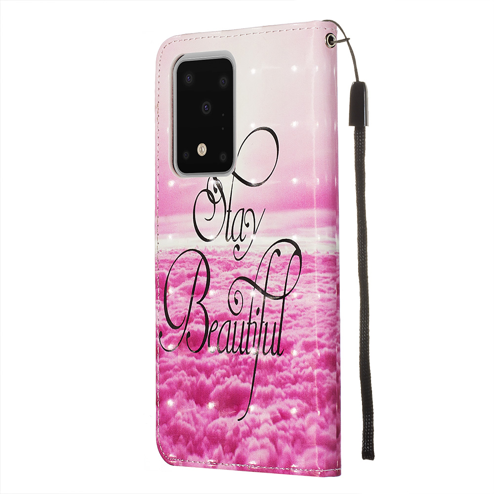 Fourre Samsung Galaxy S20 Ultra - Flip 3D Stay beautiful