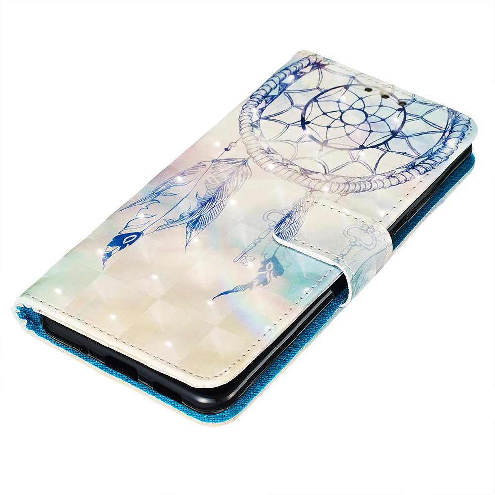 Fourre Samsung Galaxy S20 Ultra - Flip 3D dreamcatcher - Bleu clair