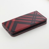 Fourre Samsung Galaxy S21 FE 5G - Flip Lines - Rouge