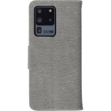 Hülle Samsung Galaxy S20 Ultra - Flip Feder freedom - Grau