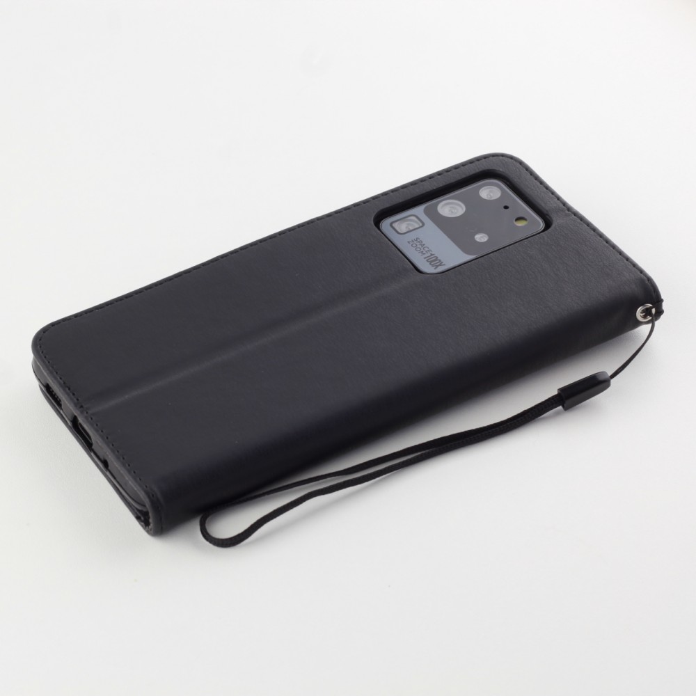 Hülle Samsung Galaxy S20 Ultra - Flip Feder freedom - Schwarz
