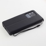 Hülle Samsung Galaxy S20 Ultra - Flip Feder freedom - Schwarz
