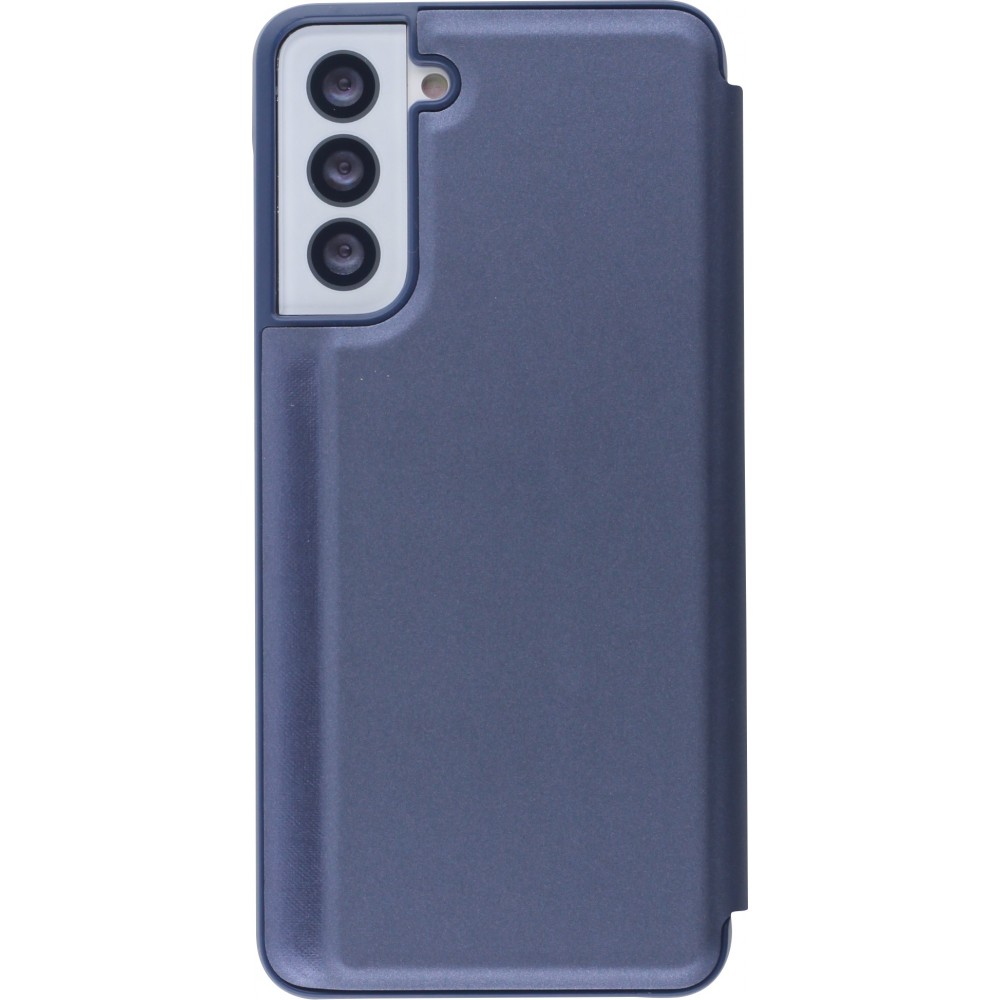 Hülle Samsung Galaxy S21 5G - Clear View Cover dunkelblau