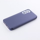 Fourre Samsung Galaxy S21 5G - Clear View Cover - Bleu foncé