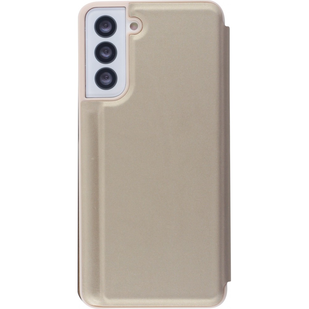 Hülle Samsung Galaxy S21+ 5G - Clear View Cover - Gold