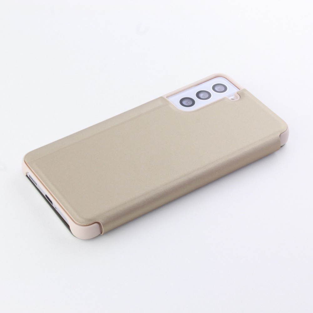 Hülle Samsung Galaxy S21+ 5G - Clear View Cover - Gold