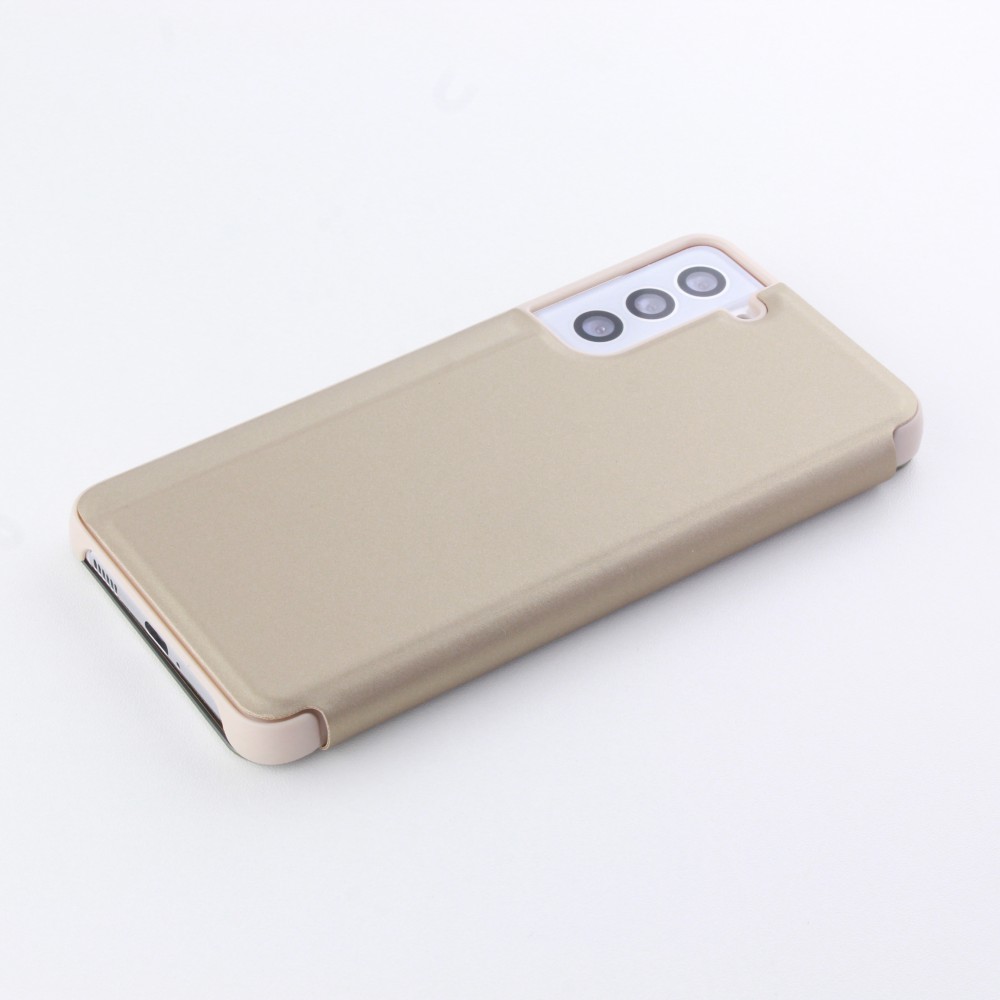 Fourre Samsung Galaxy S21+ 5G - Clear View Cover - Or