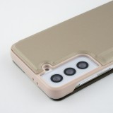 Fourre Samsung Galaxy S21 5G - Clear View Cover - Or
