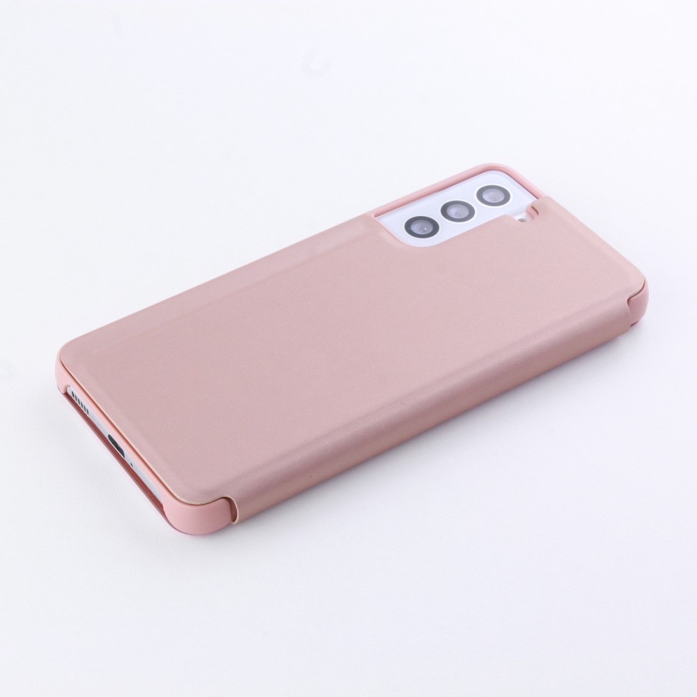 Hülle Samsung Galaxy S21 Ultra 5G - Clear View Cover - Rosa