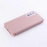 Fourre Samsung Galaxy S21 Ultra 5G - Clear View Cover - Rose