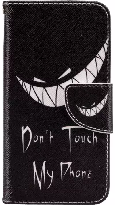 Fourre Samsung Huawei P9 - Flip Don't touch my phone