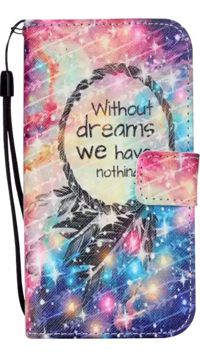 Fourre Samsung Galaxy S7 edge - Flip Without dreams nothing