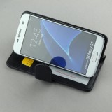 Fourre Samsung Galaxy S7 edge - Flip - Noir