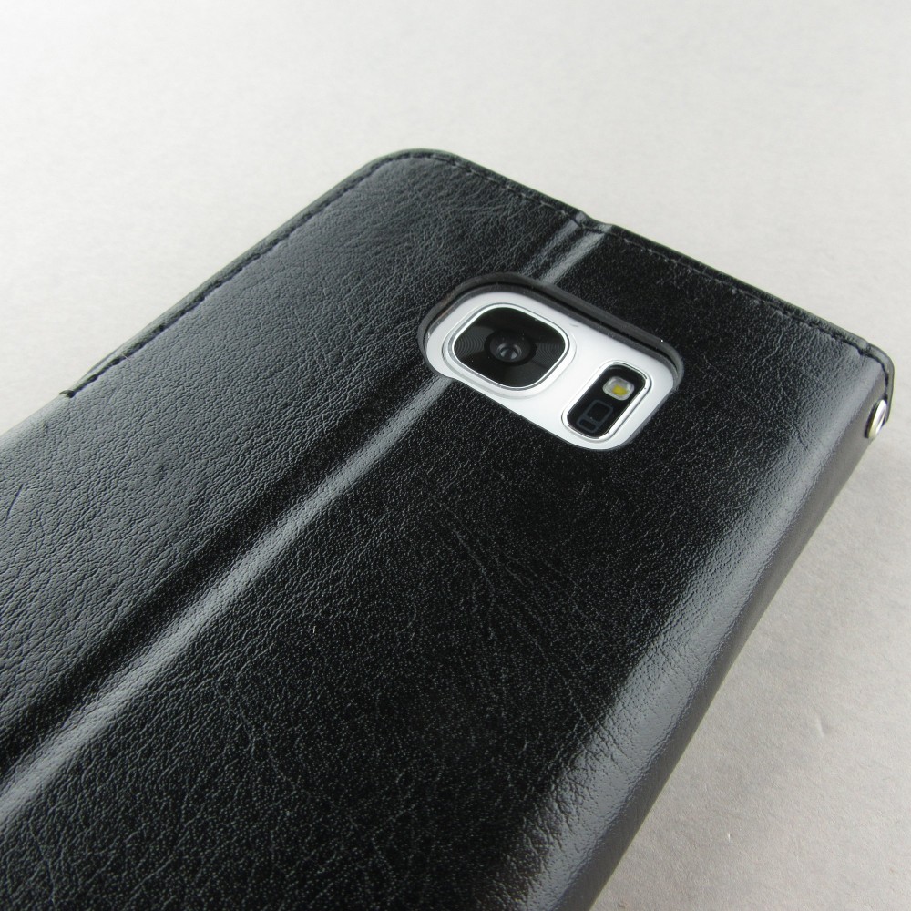 Fourre Samsung Galaxy S7 - Premium Flip - Noir