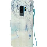 Fourre Samsung Galaxy S10+ - Flip 3D dreamcatcher - Bleu clair