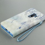Hülle Samsung Galaxy S10e - Flip 3D dreamcatcher - Hellblau