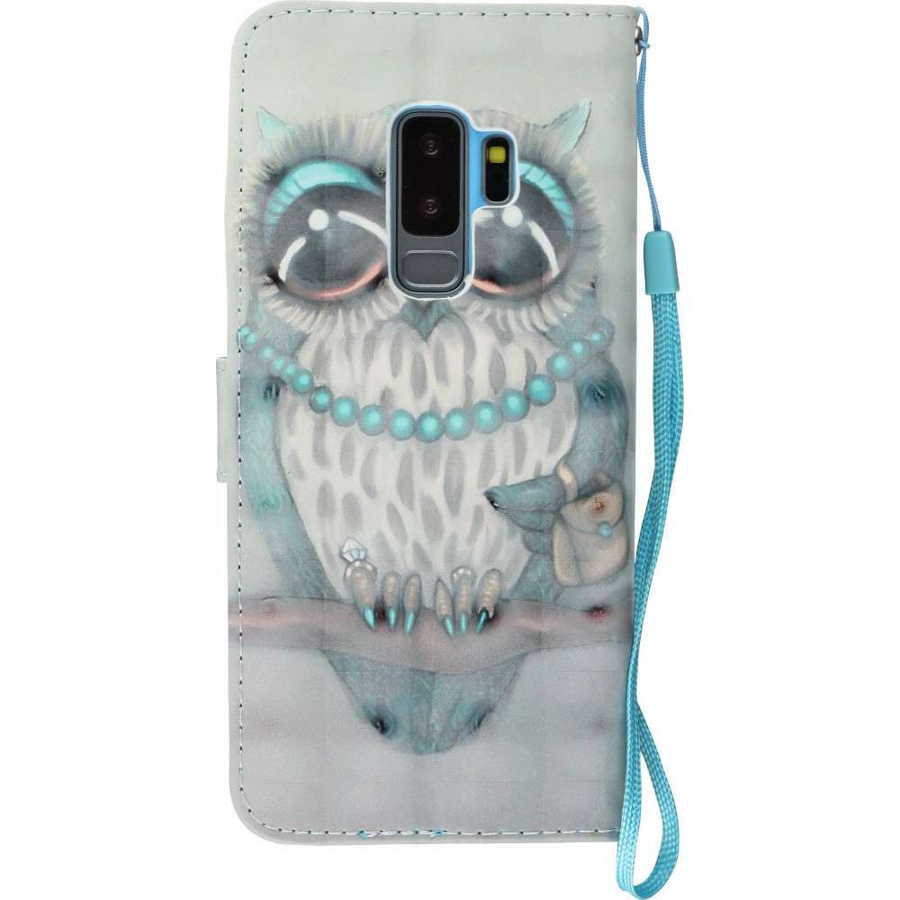 Hülle Samsung Galaxy S10e - Flip 3D fashion owl