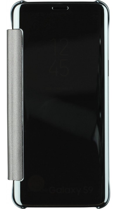 Hülle Samsung Galaxy S9 - Clear View Cover - Silber