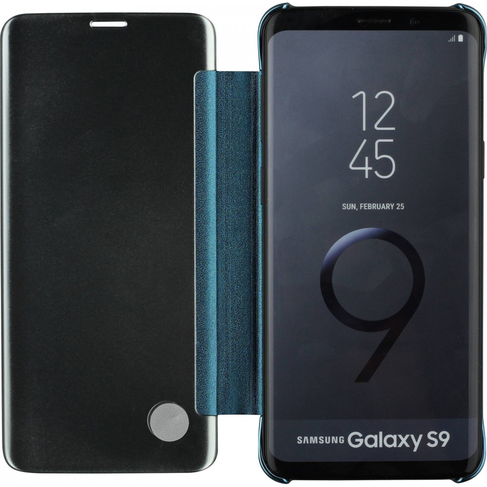Fourre Samsung Galaxy S9 - Clear View Cover - Bleu clair
