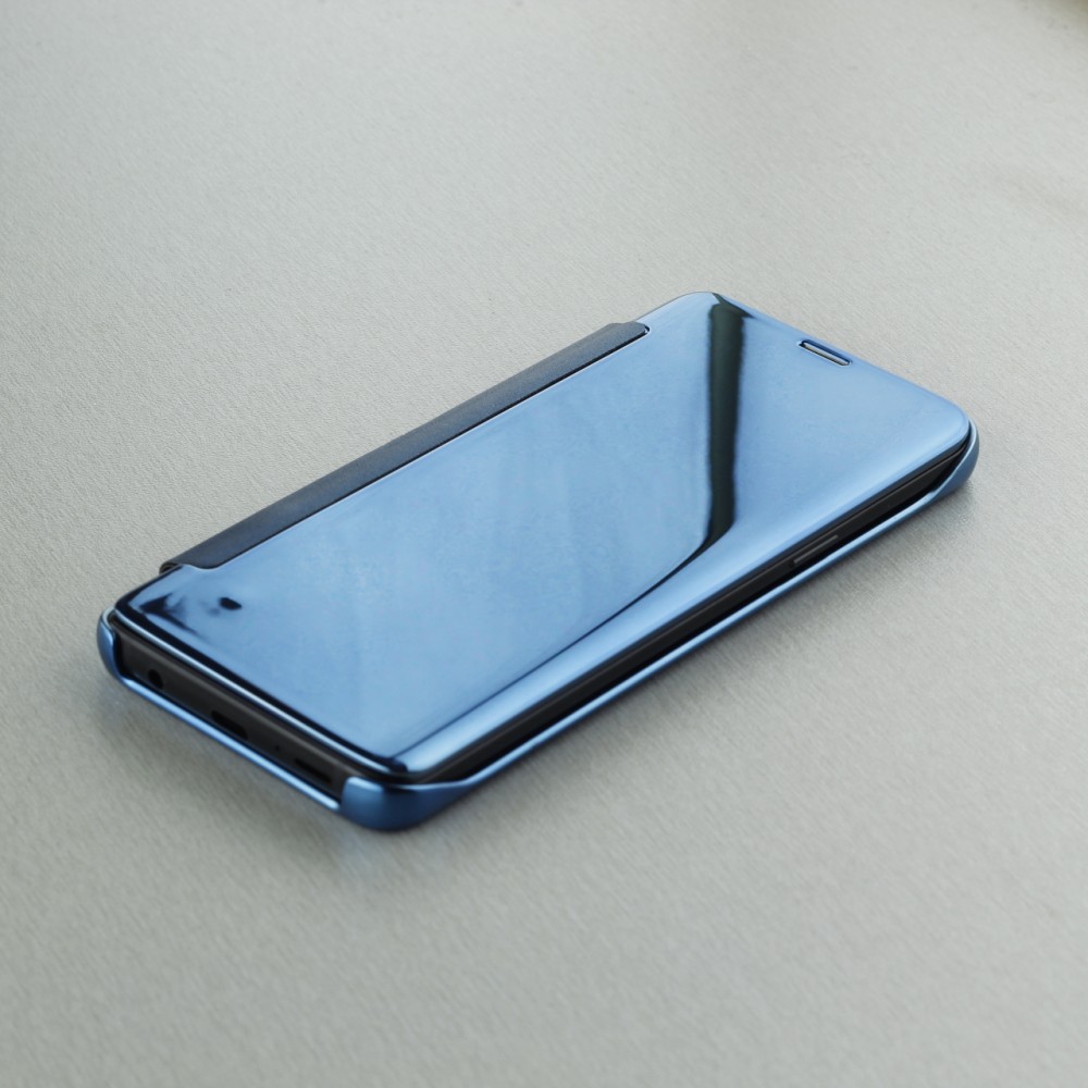 Hülle Samsung Galaxy S9 - Clear View Cover - Hellblau
