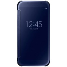 Hülle Samsung Galaxy S10e - Clear View Cover dunkelblau