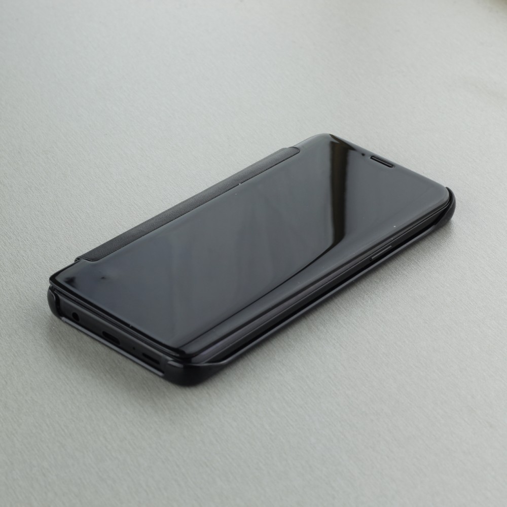 Hülle Samsung Galaxy S9 - Clear View Cover - Schwarz